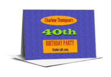 Party Time Birthday Note Card